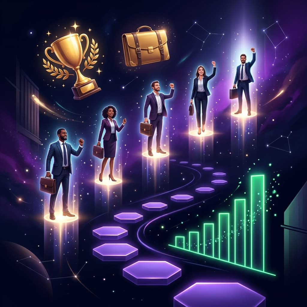Career placement support illustration